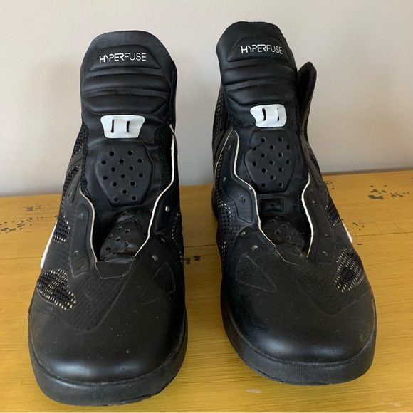 NIKE Zoom Hyperfuse Black Men’s Shoes - Picture 2 of 10